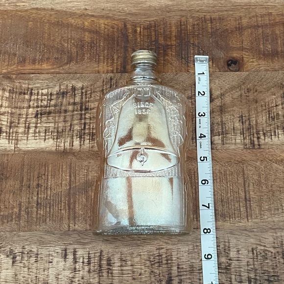 Antique Golden Wedding Full Pint Empty Bottle - Picture 8 of 9